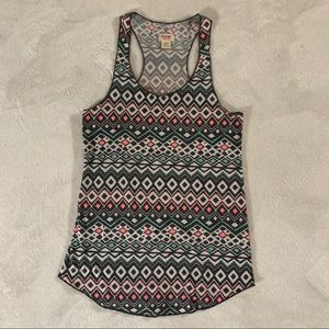 bright patterned tank top